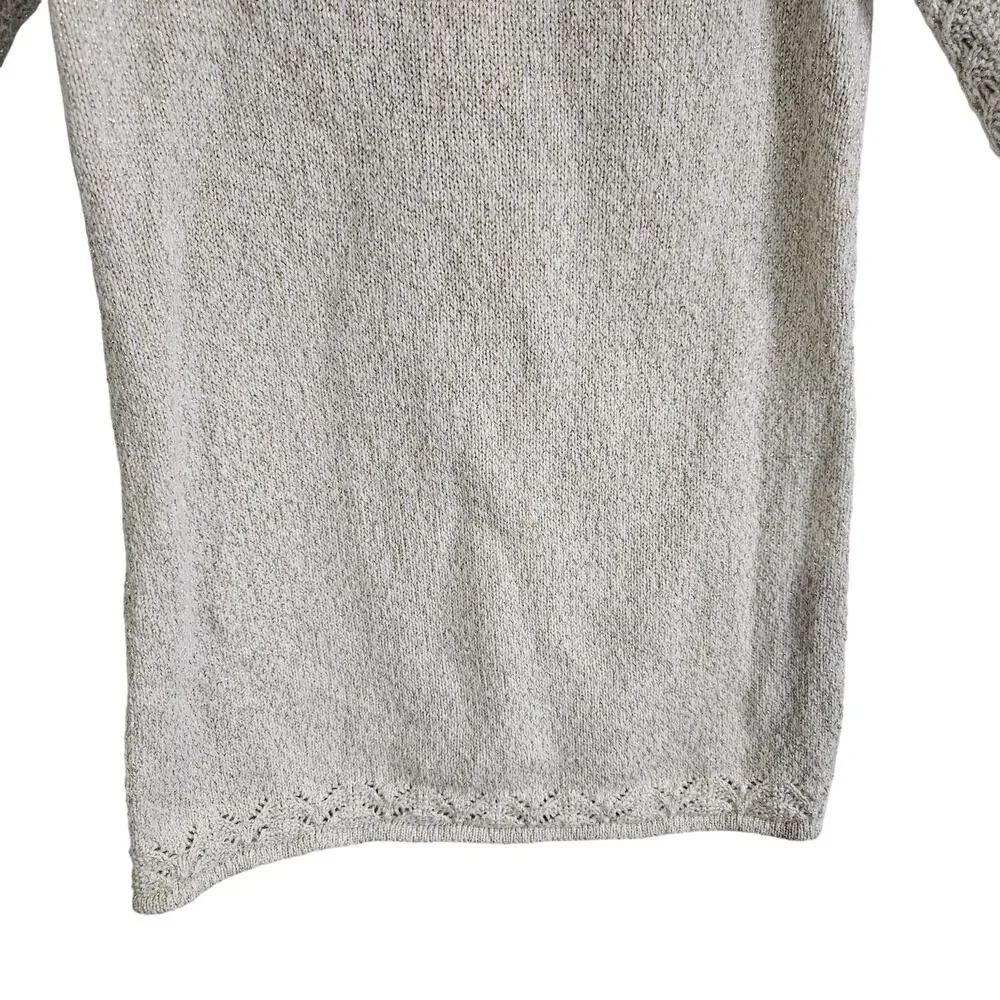 Oshkosh B'Gosh Cream Knit Sweater 4T